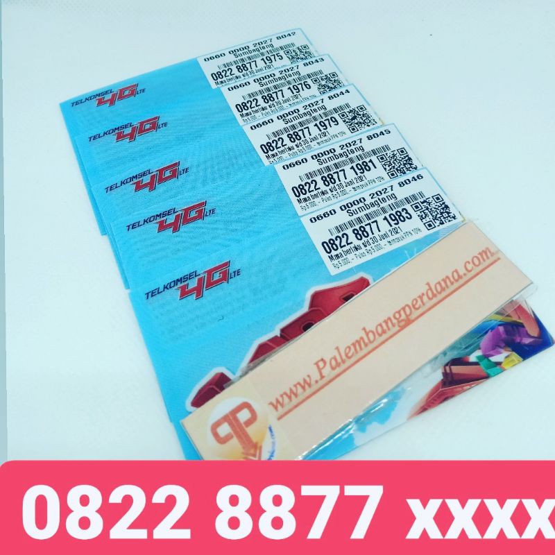 NOMOR CANTIK MURAH  Palembangperdana serian 0822.8877.xxxx