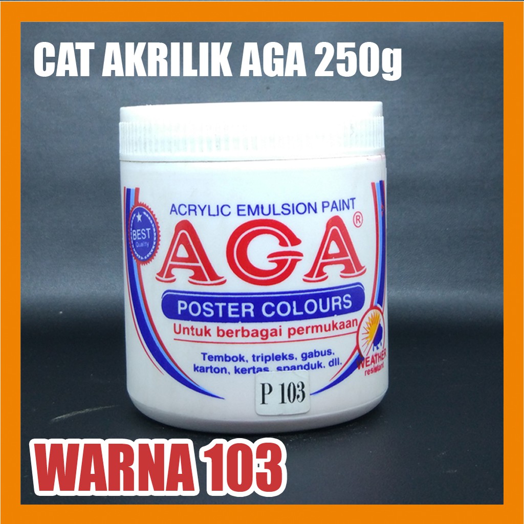 

Cat Akrilik AGA Warna 103 250g