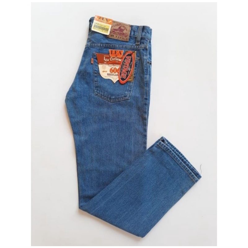 Celana Jeans Lea 606, 604, Straight Jeans Reguler Fit, Jeans Standar