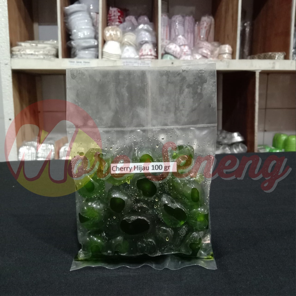 

Ceri Hijau Green Cherry Tanpa Tangkai