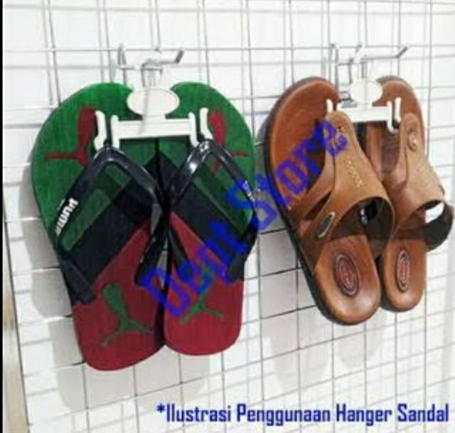 Hanger Sandal Jepit Import | Hanger gantungan sandal display 12pcs