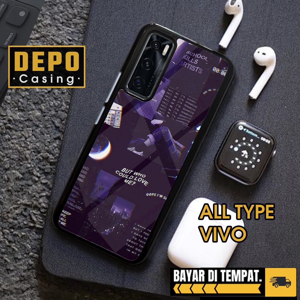 Case Vivo V20 SE Case Hp Vivo V20 SE Premium Glossy Depo  Casing [AEST] Casing Hp Vivo V20 SE Aesthe
