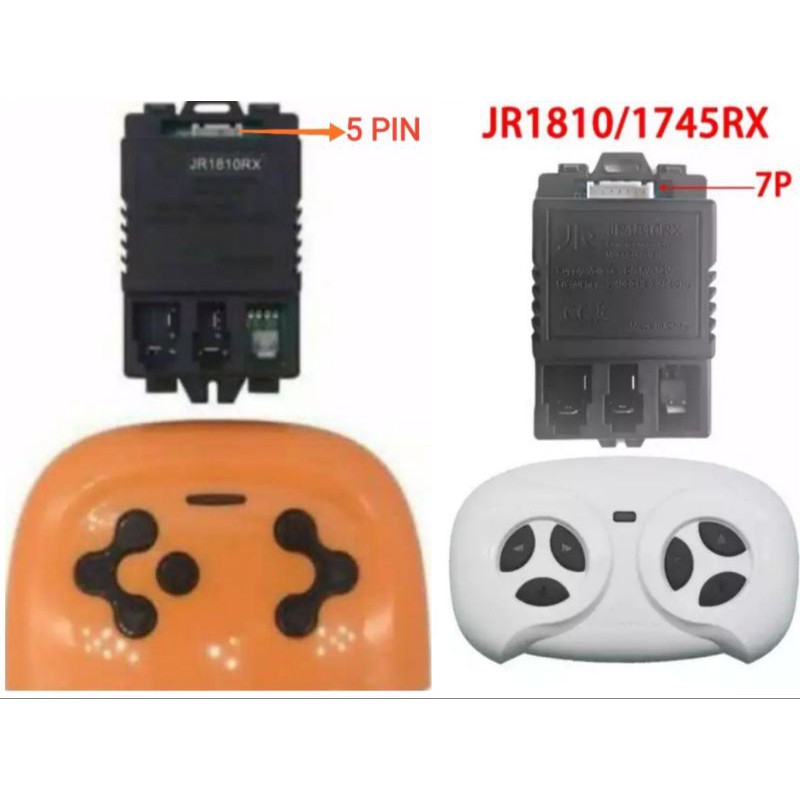 Remot dan Reciver Universal 6V-12V JR1810RX