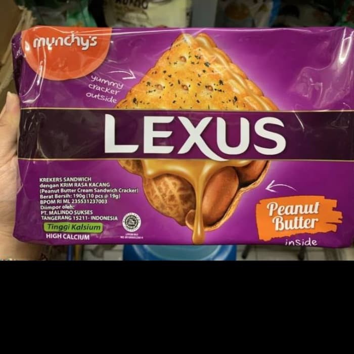 Biskuit Lexus Munchy's 200 Gram