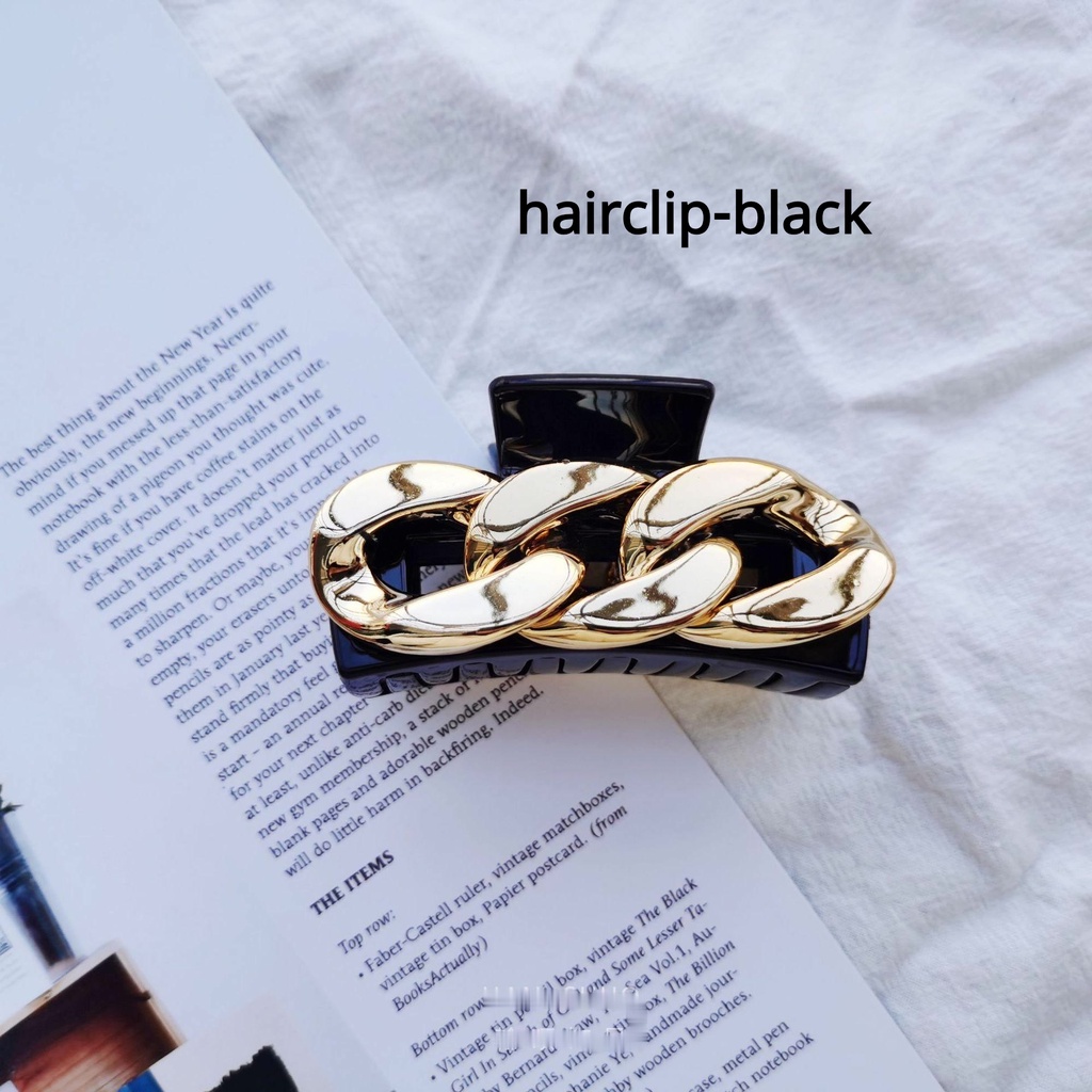 Fashion Chain Metal Grip Hairpin Hair Clip