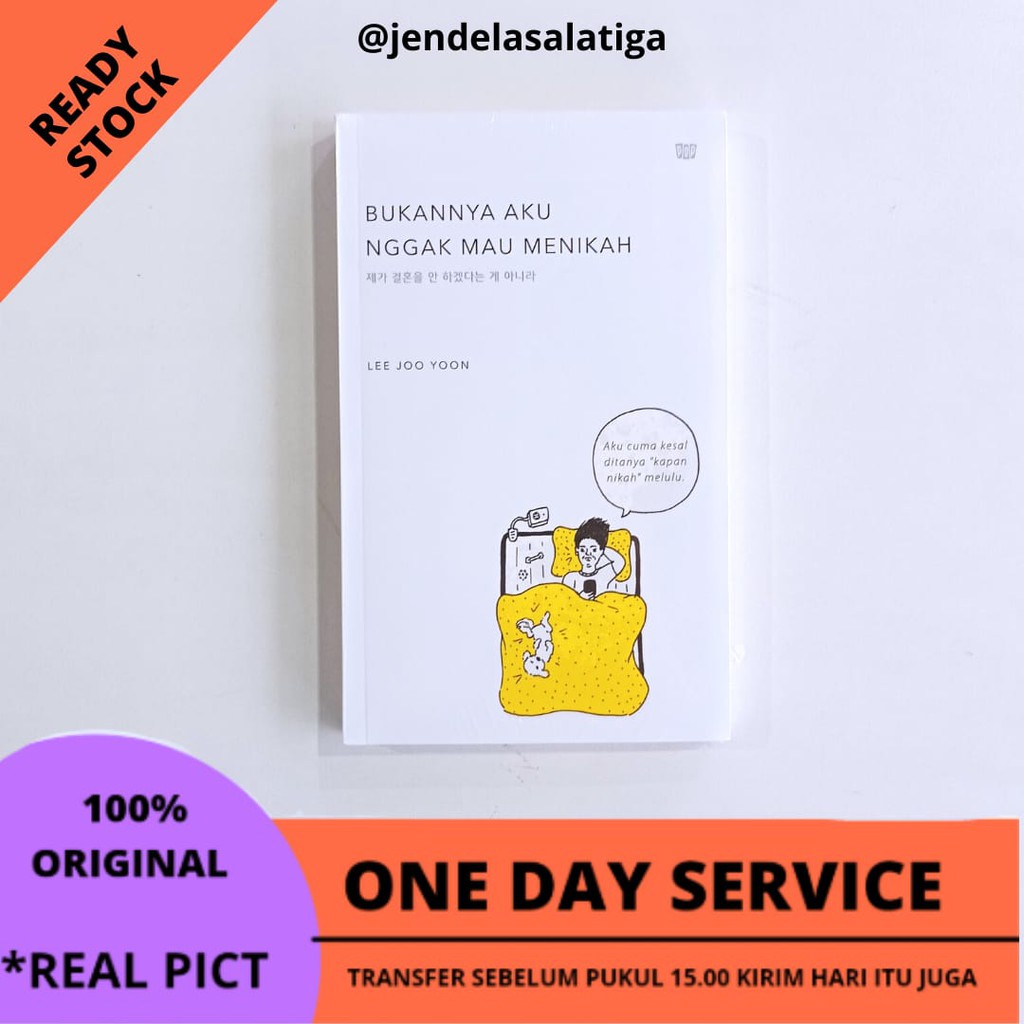 Bukannya Aku Nggak Mau Menikah - 
Lee Joo Yoon