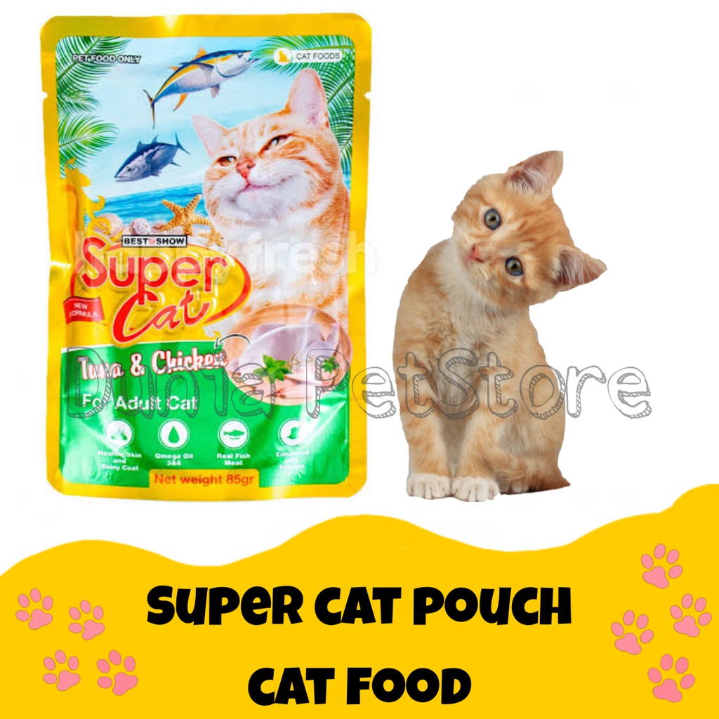 Super Cat Wet Food Pouch