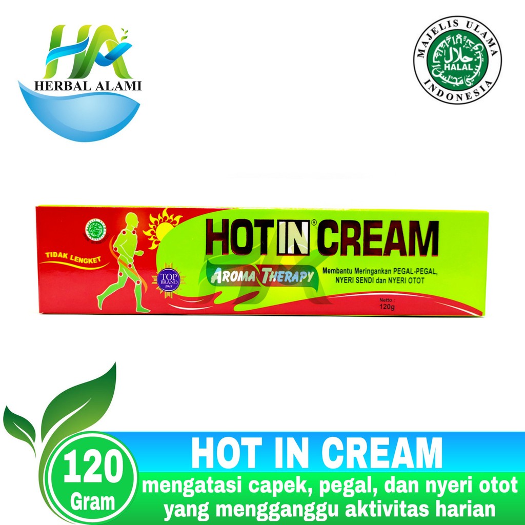 HotIn Cream Aroma Therapy 120gr Tube - Hot In Cream Tube