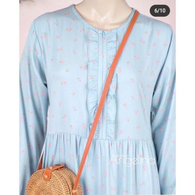 Bella Dress Tinyrose Babyblue size 2XL by Angelina Atelier