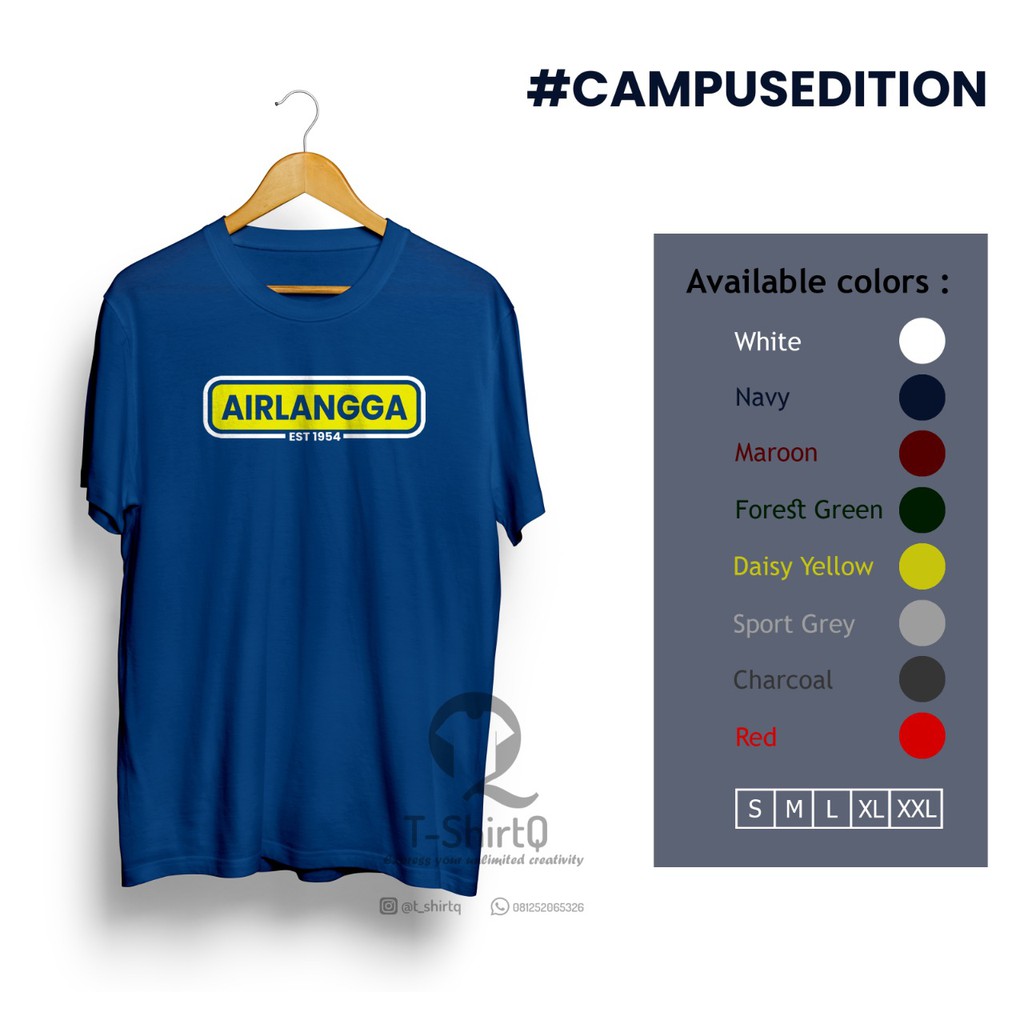 Kaos Kampus Unair / Universitas Airlangga (Edisi Kampus)