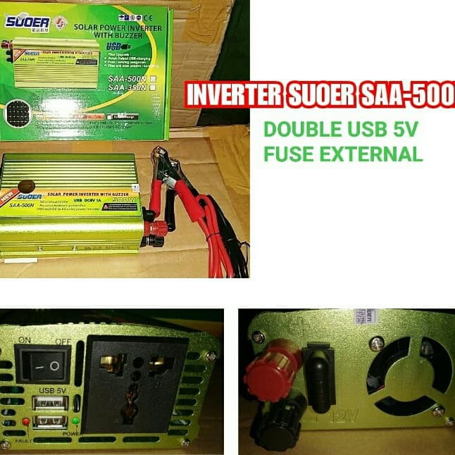 Inverter Suoer SAA 500N 500W 500 Watt