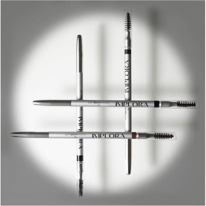 (INEED) IMPLORA  SOFT BROW PENSIL - New SoftBrow Pensil | Implora Pensil Alis SoftBrow