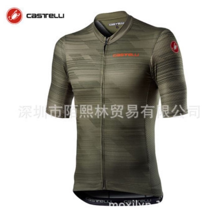 Baju Jersey Lengan Pendek Cycling Sepeda Import CASTELLI IV Premium