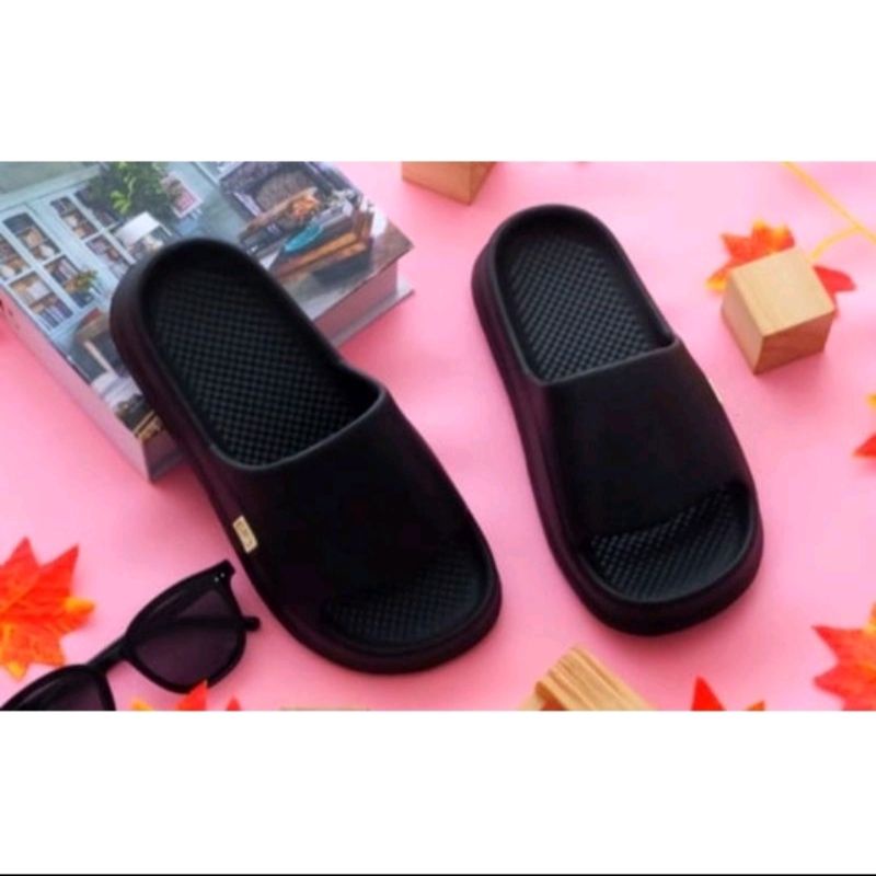 Sandal Selop kekinian Korea style Cewek Masa Kini UK 36-40