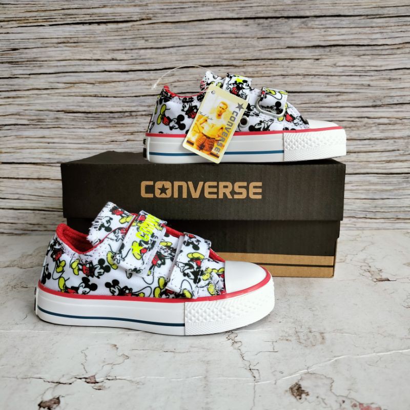 SEPATU MICKEY ANAK CONVERSE PREMIUM HIGH QUALITY CONVERSE ANAK MURAH MICKEY MOUSE