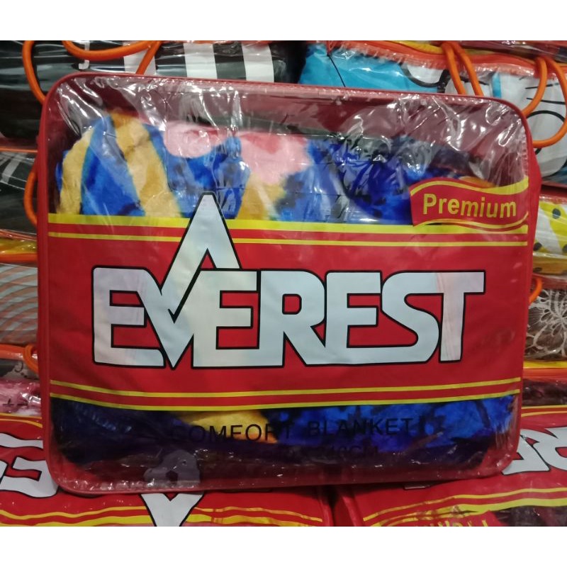 PREMIUM!!! Selimut Everest Jumbo 2 Ply Ukuran 200x240 cm Panel Halus Dan Tebal Kualitas Premium