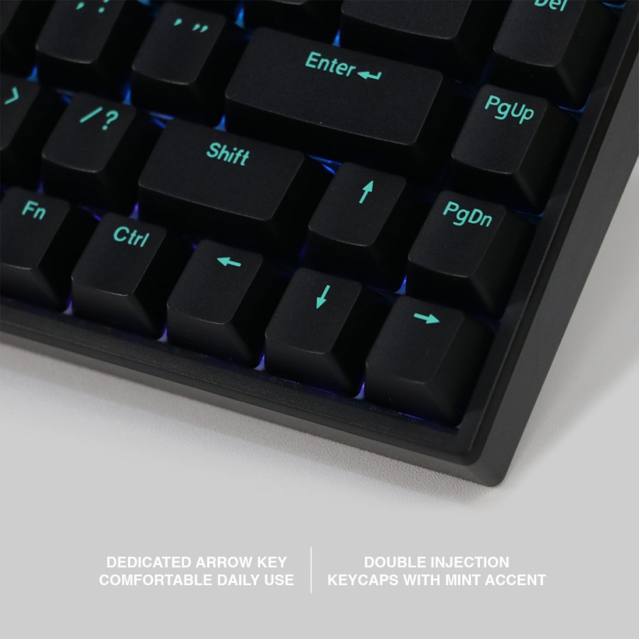 Rexus Keyboard Gaming Mechanical Daiva D68SF South Facing