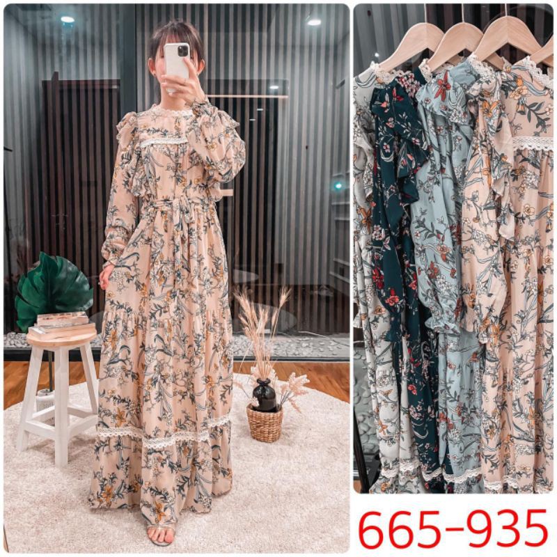 Gamis Premium Ceruty Full Furing