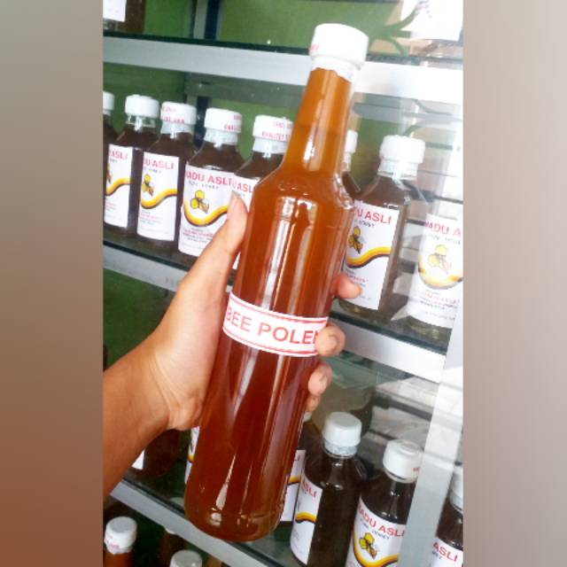 

MADU BEE POLEN 600ml (madu asli 100%)