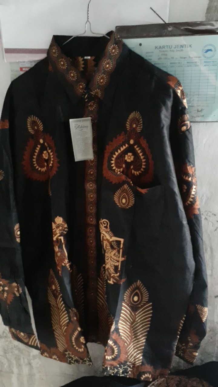 Kemeja Batik Pria Jokowi Ready Jumbo