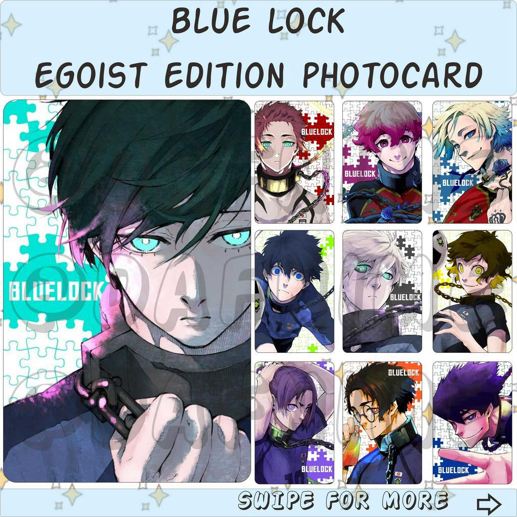 BLUE LOCK EGOIST EDITION PHOTOCARD ANIME