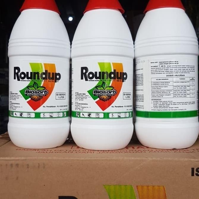 RACUN RUMPUT/HERBISIDA : ROUNDUP 1 LITER ORIGINAL