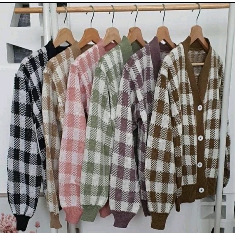 Clarissa Cardigan Knit Rajut Korean Style