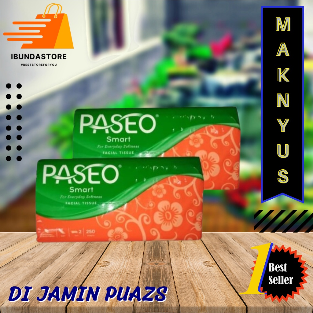 Tissue Paseo 250 lembar 2 ply / Tisu 2 ply / Agen Murah Surabaya / IBUNDASTORE