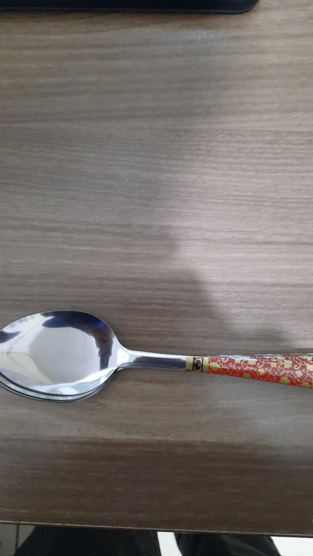 [ Lusinan ] Sendok Makan Stainless Tebal Motif Batik--g.k--