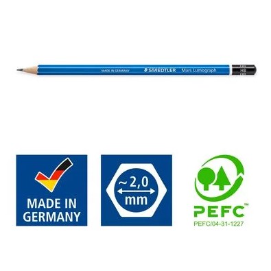 Pensil Staedler Original / Alat Tulis / Pensil Komputer / 5B