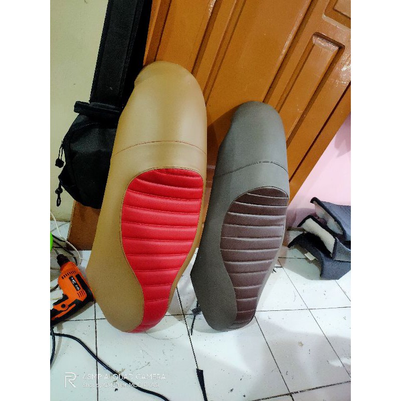 Jok scoopy new 2021 modifikasi caferacer