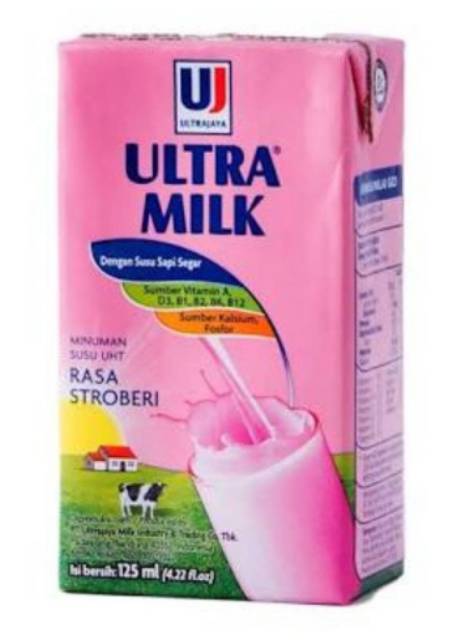 

DA Susu ultra mimi 125ml isi 40 / karton