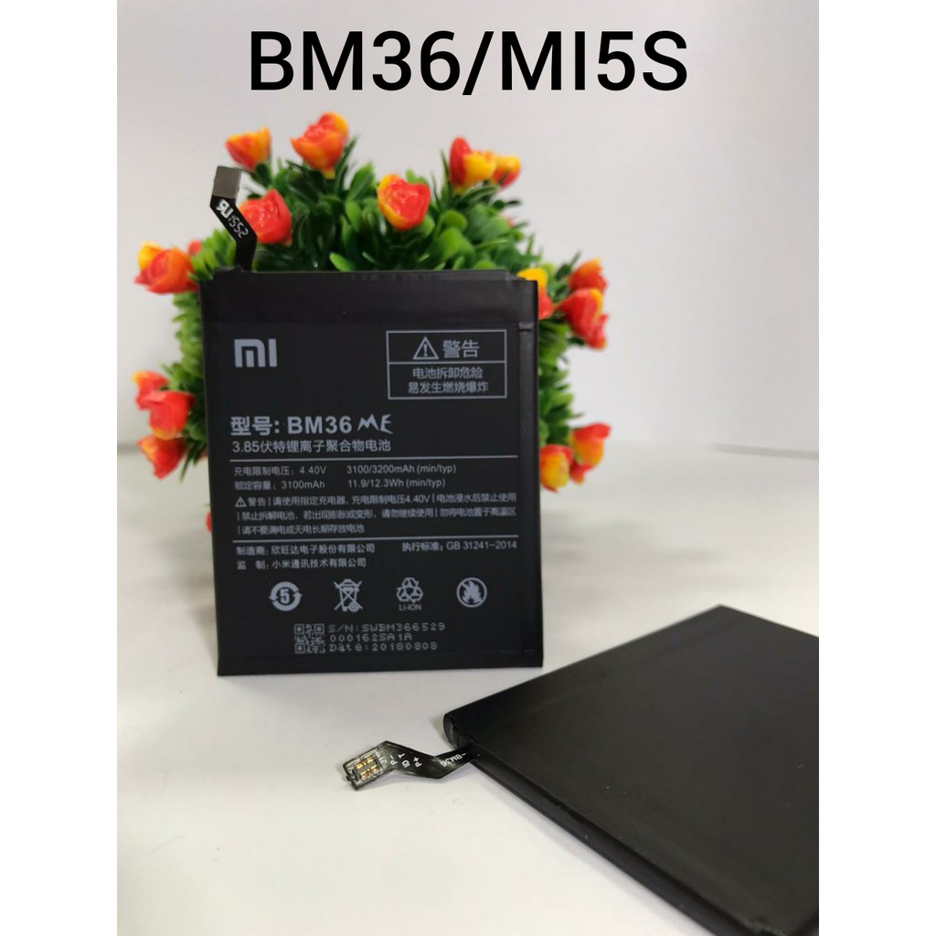 BATERAI ORIGINAL XIOMI MI5S BM36