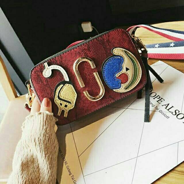 HOT SALE MJ TAS SELEMPANG CANTIK CROCO IMPORT AKBS3044