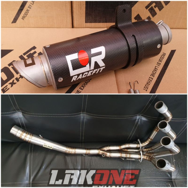 KNALPOT RACING RACEFIT CARBON FULLSYSTEM ZX25R ZX 25R ZX25 R