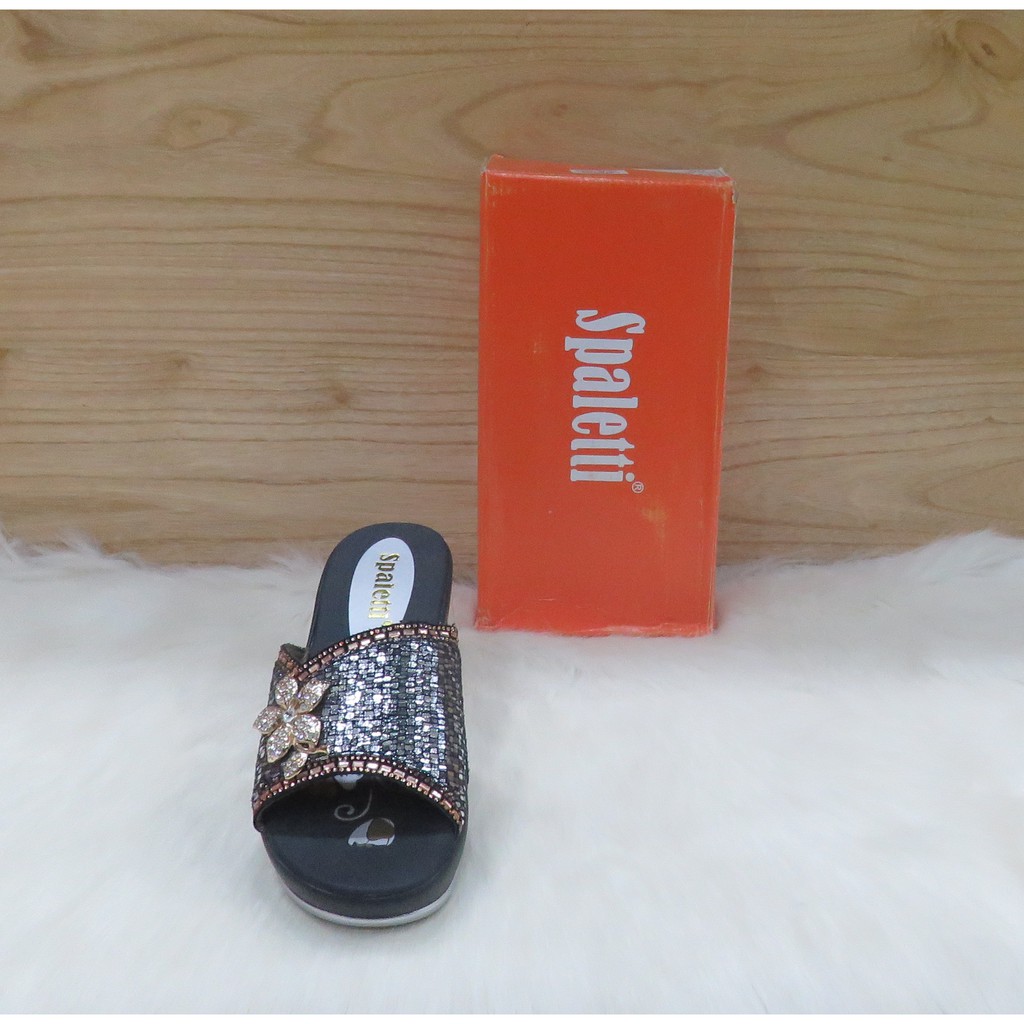 SANDAL WEDGES WANITA MEREK SPALETTI ART SPA-18-165 PRICE RP 341.900 BRAND  ORIGINAL