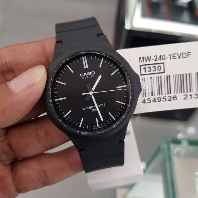 Jam Tangan Pria Wanita Casio MW-240 Water Resist 50M