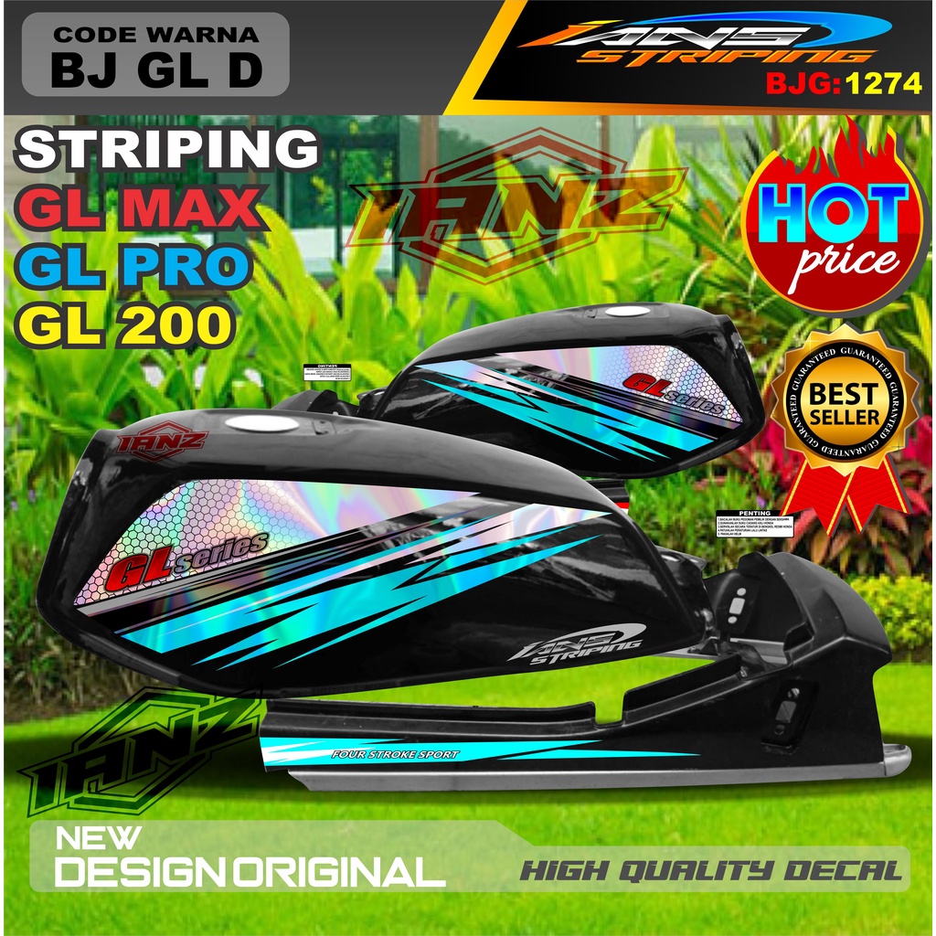 VARIASI STRIPING GL PRO GL MAX / STRIPING GL VARIASI HOLOGRAM / STRIPING GL HOLOGRAM