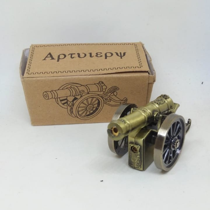 Korek Api Meriam Kuningan Cocok Buat Di Koleksi Atau Pajangan Rumah