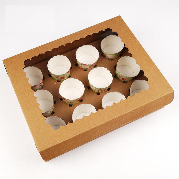 

PROMO - Karton box kotak packing cookies roti mika bungkus samson cupcake 6