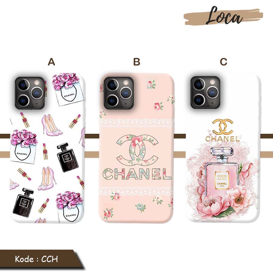 Case HP Choco Chanel Case Handphone Iphone Samsung Oppo Vivo Xiaomi Redmi Asus