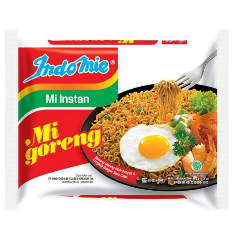 

Indomie goreng Mi Instan Goreng