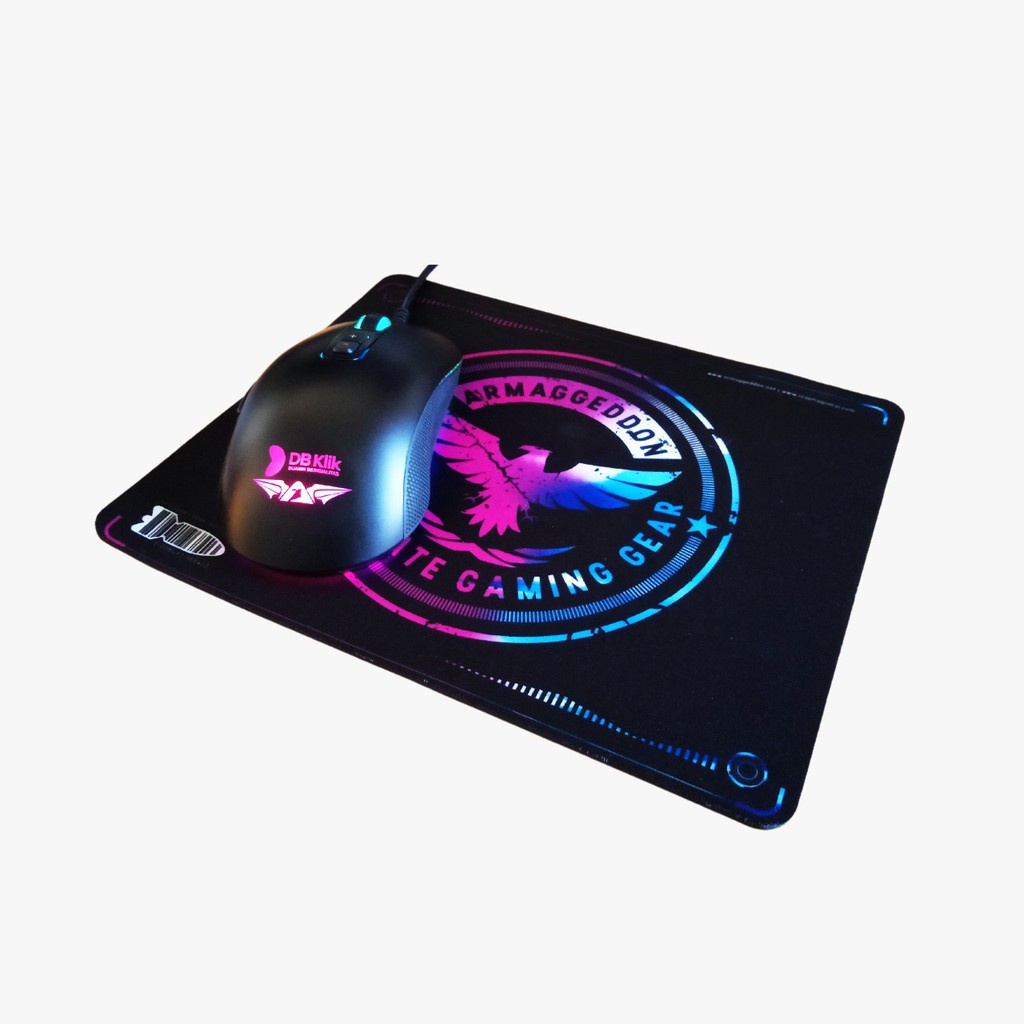 Mouse Mat Gaming Armaggeddon High Non-Slip Base Mouse Pad - A. BADGE