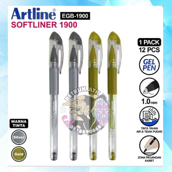 

[PCS] PULPEN ARTLINE EGB-1900 GOLD / SILVER*