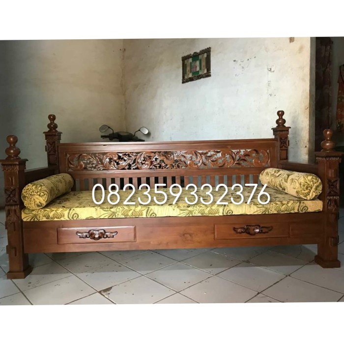 

bangku bale bale ukir plus busa