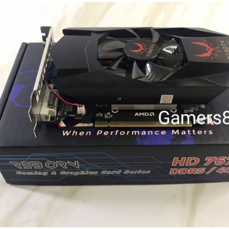 VGA CARD Ati Radeon AMD 7670 4GB DDR5 128 bit PCIE