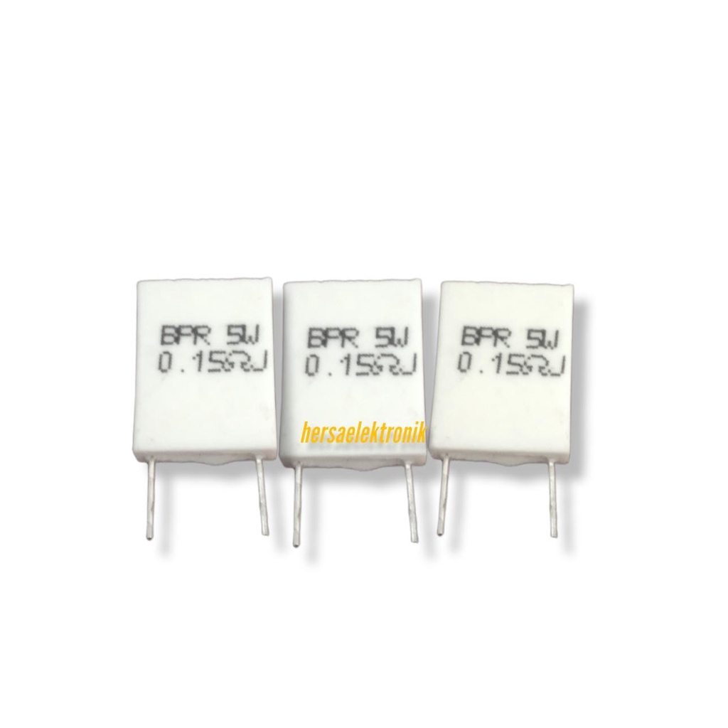 Resistor 5 Watt BPR 0.1 0.15 0.25 R(5watt)