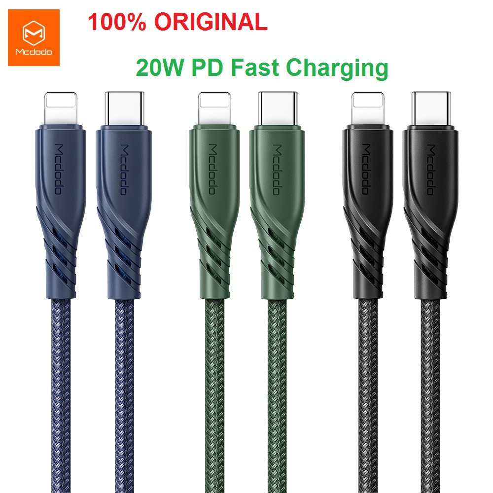 Mcdodo 20W PD Fast Charge Type-C to Ligtning Data Cable 1.2M CA-846 Original