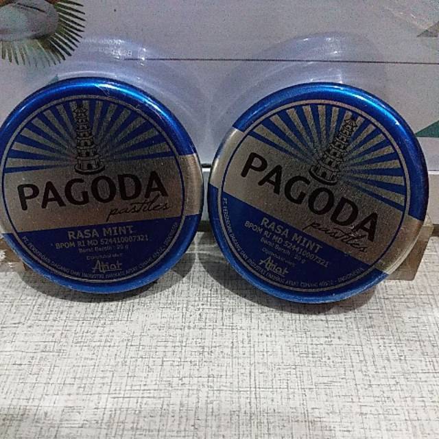 

Permen pagoda pastiles 20gram rasa mint