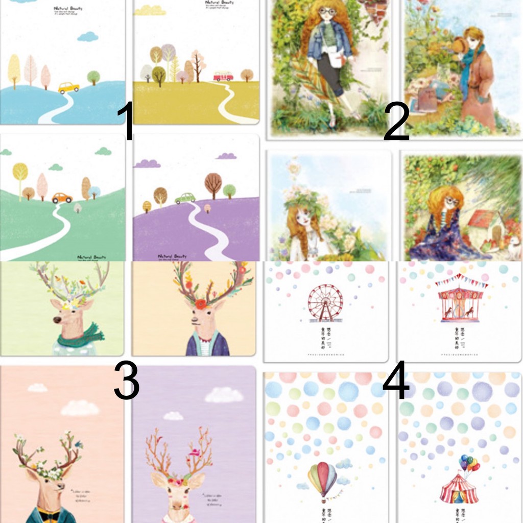 

Buku Tulis A5 Cute Design